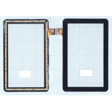 Сенсорное стекло (тачскрин) DPT 300-N48268-A00 (160x258mm) черное