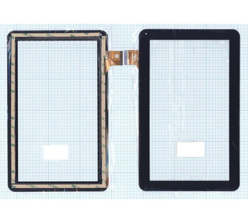 Сенсорное стекло (тачскрин) DPT 300-N48268-A00 (160x258mm) черное