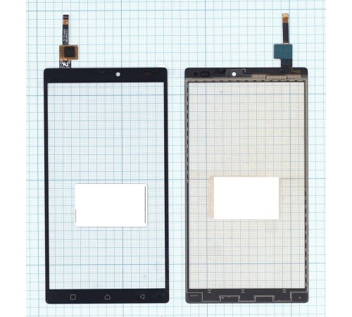 Сенсорное стекло (тачскрин) Lenovo Vibe X3 черное