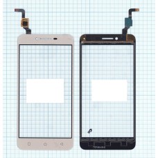 Сенсорное стекло (тачскрин) Lenovo Vibe K5 (A6020A40) золотое