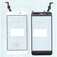Сенсорное стекло (тачскрин) Lenovo Vibe K5 Plus (A6020A46) белое
