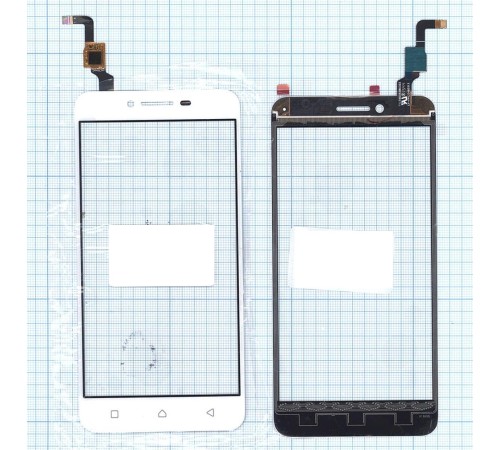 Сенсорное стекло (тачскрин) Lenovo Vibe K5 Plus (A6020A46) белое