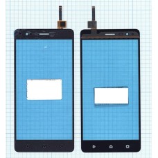 Сенсорное стекло (тачскрин) Lenovo Vibe K5 Note (A7020A48) черное