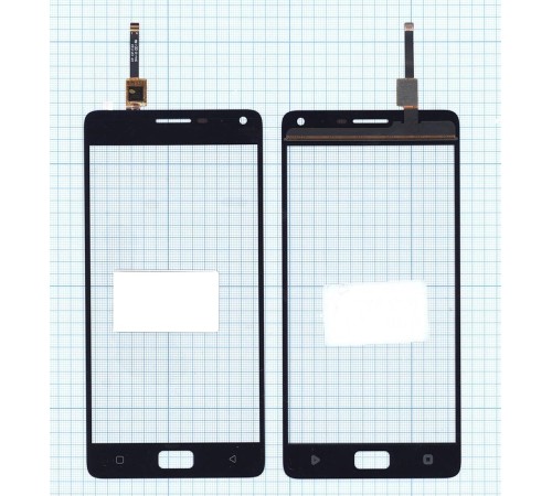 Сенсорное стекло (тачскрин) Lenovo Vibe P1 черное