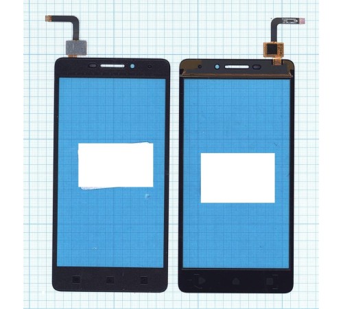 Сенсорное стекло (тачскрин) Lenovo Vibe P1m черное