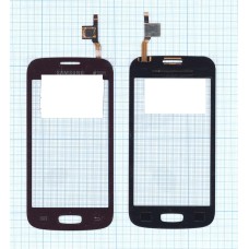 Сенсорное стекло (тачскрин) Samsung Galaxy Star Pro GT-S7260 / Plus GT-S7262 красное