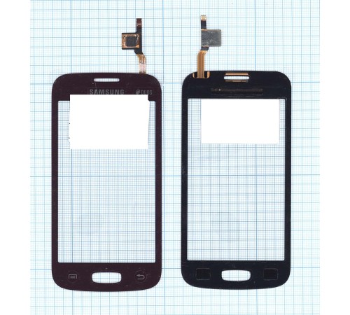 Сенсорное стекло (тачскрин) Samsung Galaxy Star Pro GT-S7260 / Plus GT-S7262 красное