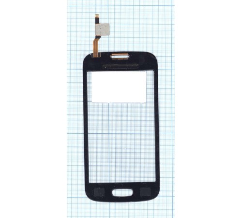 Сенсорное стекло (тачскрин) Samsung Galaxy Star Pro GT-S7260 / Plus GT-S7262 оранжевое
