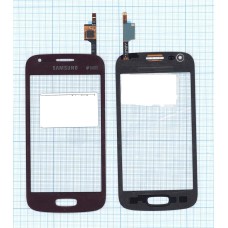 Сенсорное стекло (тачскрин) Samsung Galaxy Ace 3 GT-S7270 красное