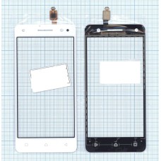 Сенсорное стекло (тачскрин) Lenovo Vibe S1 Lite белое