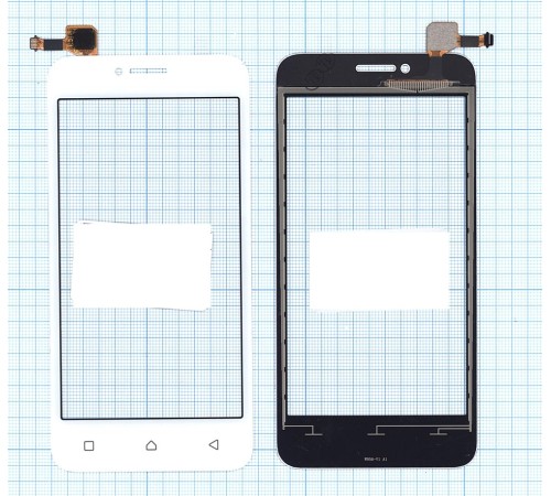 Сенсорное стекло (тачскрин) Lenovo Vibe B (A2016) белое