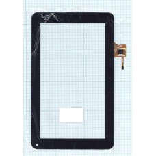 Сенсорное стекло (тачскрин) QSD 702-09017-03 черное