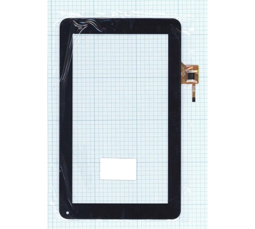 Сенсорное стекло (тачскрин) QSD 702-09017-03 черное