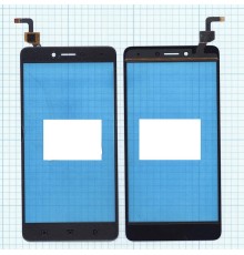 Сенсорное стекло (тачскрин) Lenovo K6 Note (K53A48) черное