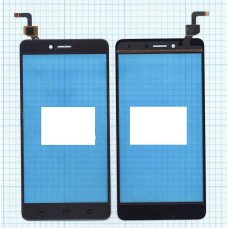 Сенсорное стекло (тачскрин) Lenovo K6 Note (K53A48) черное