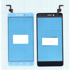 Сенсорное стекло (тачскрин) Lenovo K6 Note (K53A48) белое