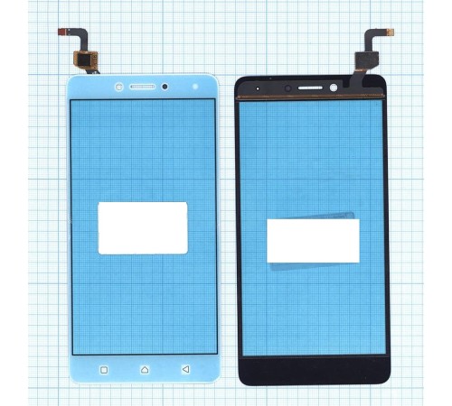 Сенсорное стекло (тачскрин) Lenovo K6 Note (K53A48) белое