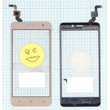 Сенсорное стекло (тачскрин) Lenovo K6 Power (K33A42) золотое