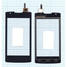 Сенсорное стекло (тачскрин) Lenovo A (A1000) черное
