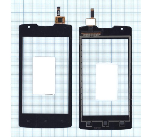 Сенсорное стекло (тачскрин) Lenovo A (A1000) черное