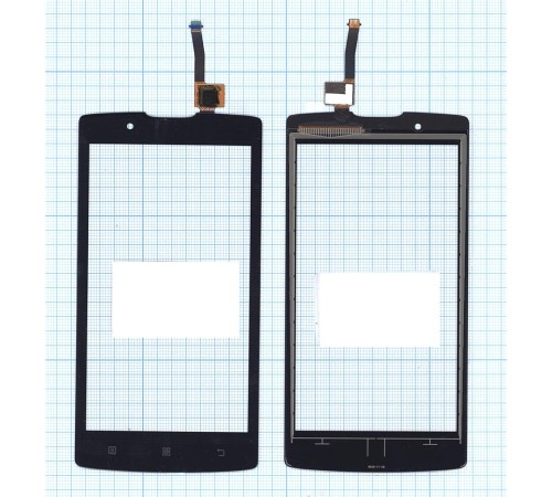 Сенсорное стекло (тачскрин) Lenovo A2010 черное