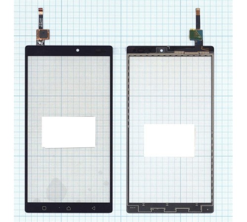 Сенсорное стекло (тачскрин) Lenovo A7010 черное