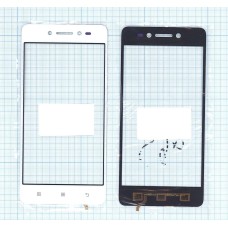 Сенсорное стекло (тачскрин) Lenovo Sisley S90 белое