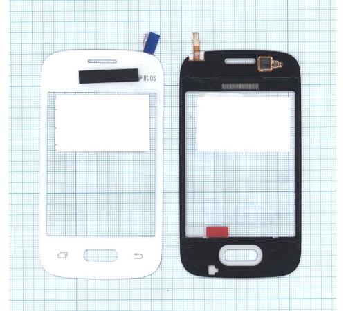 Сенсорное стекло (тачскрин) Samsung Galaxy Pocket 2 SM-G110 белое
