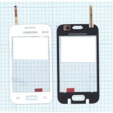 Сенсорное стекло (тачскрин) Samsung Galaxy Young 2 SM-G130 белое