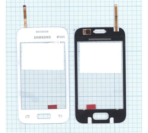 Сенсорное стекло (тачскрин) Samsung Galaxy Young 2 SM-G130 белое