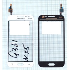 Сенсорное стекло (тачскрин) Samsung Galaxy Core Prime SM-G360 белое
