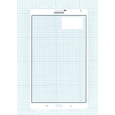 Сенсорное стекло (тачскрин) Samsung Galaxy Tab S 8.4 SM-T705 белое