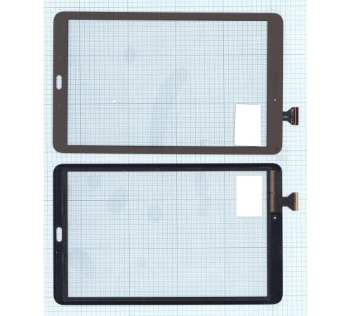 Сенсорное стекло (тачскрин) Samsung Galaxy Tab E SM-T560 коричневое