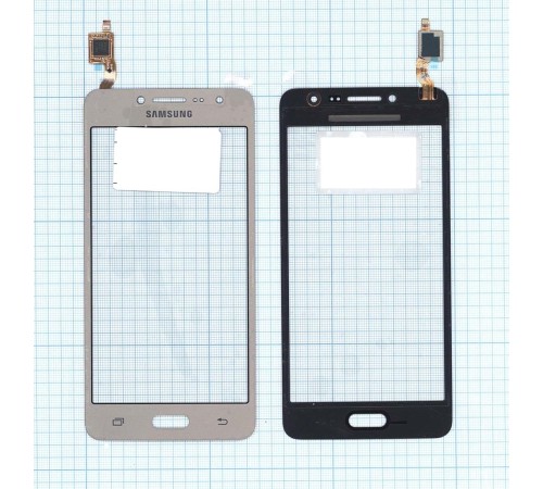 Сенсорное стекло (тачскрин) Samsung Galaxy J2 Prime SM-G532 золотистое