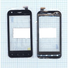 Сенсорное стекло (тачскрин) DNS S4004M черное
