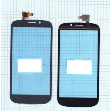 Сенсорное стекло (тачскрин) DNS S5002 черное