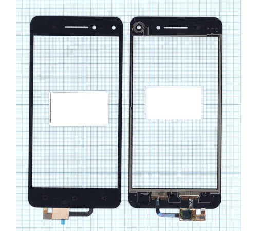 Сенсорное стекло (тачскрин) Lenovo Vibe S1 черное