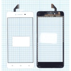 Сенсорное стекло (тачскрин) OPPO A37 белое