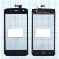 Сенсорное стекло (тачскрин) Explay Vega черное
