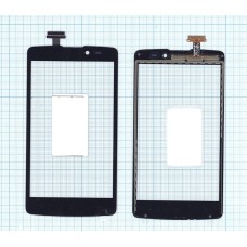 Сенсорное стекло (тачскрин) OPPO Clover R815 черное