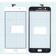 Сенсорное стекло (тачскрин) OPPO F1s белое