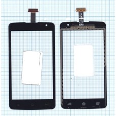 Сенсорное стекло (тачскрин) OPPO Muse R821 черное