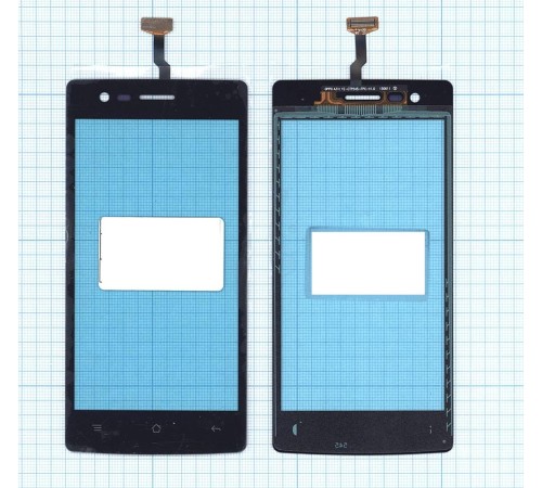 Сенсорное стекло (тачскрин) OPPO Neo 5 черное