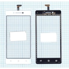 Сенсорное стекло (тачскрин) OPPO R1 белое