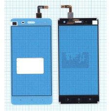 Сенсорное стекло (тачскрин) Xiaomi Mi4 белое