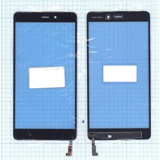 Сенсорное стекло (тачскрин) Xiaomi Mi Note черное