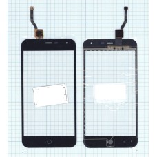 Сенсорное стекло (тачскрин) Meizu M1 Note Mini черное