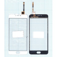 Сенсорное стекло (тачскрин) Meizu M3 Note белое