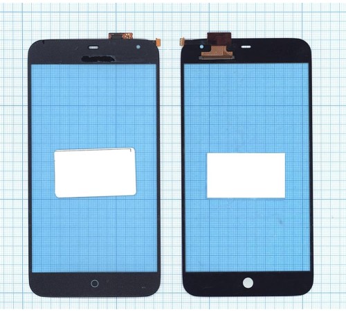 Сенсорное стекло (тачскрин) Meizu MX3 черное