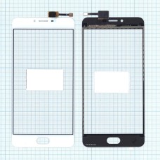 Сенсорное стекло (тачскрин) Meizu U20 белое
